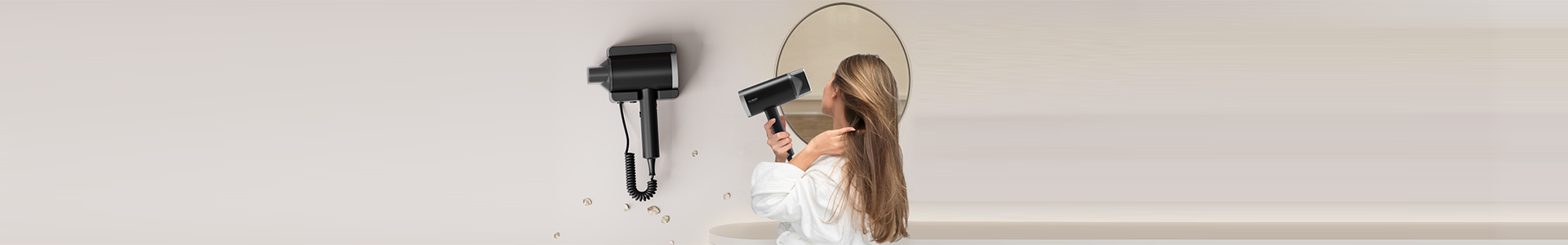 Wall Mounted Hair Dryer